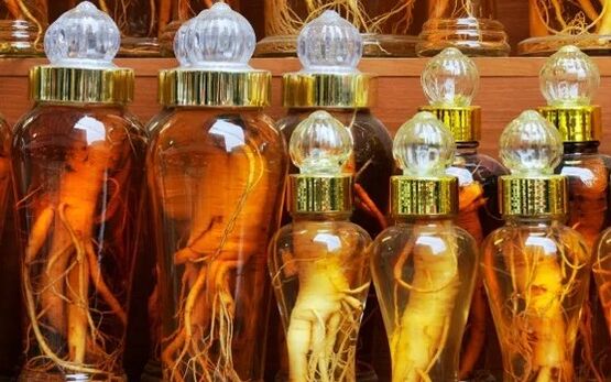 Alcohol tincture from Ginseng