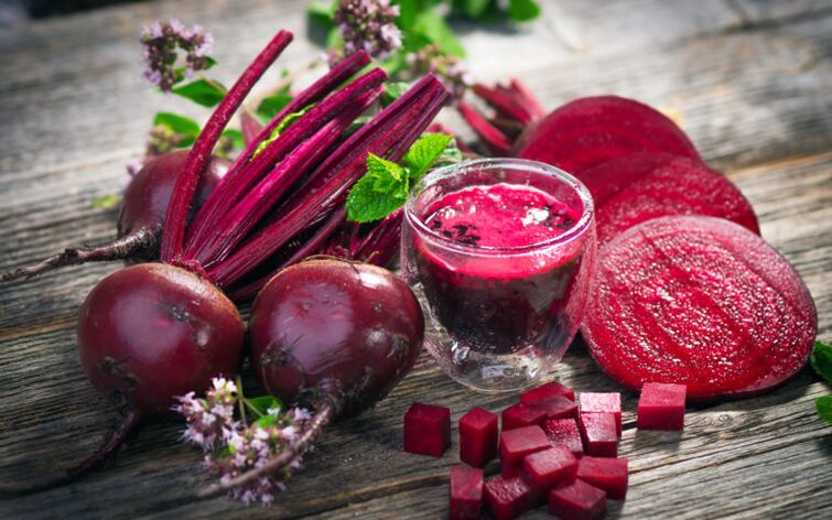 Beetroot is a leader in the content of natural nitrates useful for potency