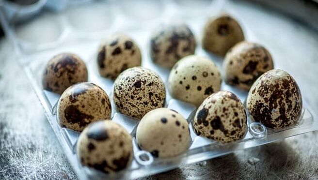 Quail eggs for potency