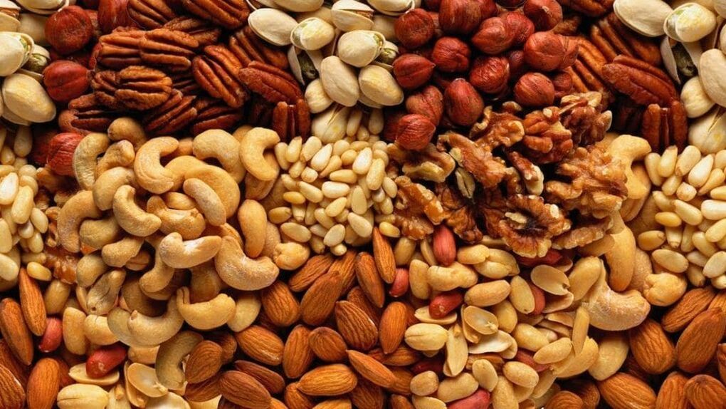 Healthy nuts for potency