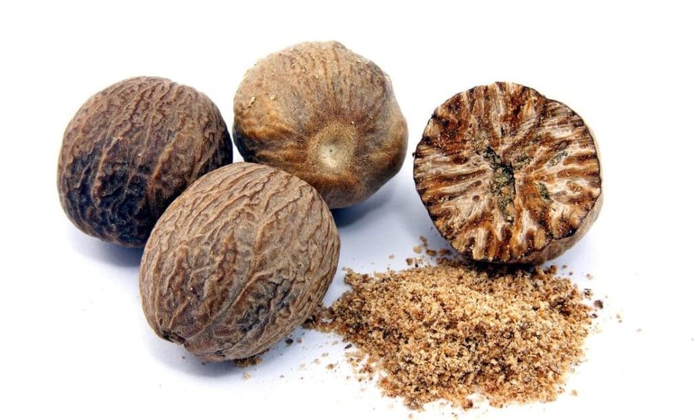 Nutmeg for potency